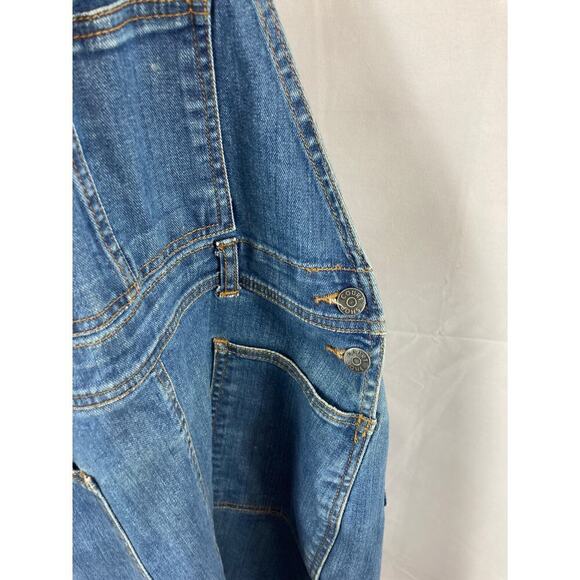 Urban Outfitter Courtshop Denim Tied Overall Dress size small - Picture 2 of 4